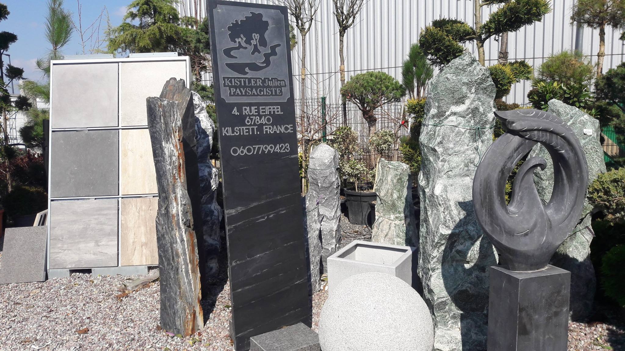 Dépot de plantes et de matériaux à KILSTETT